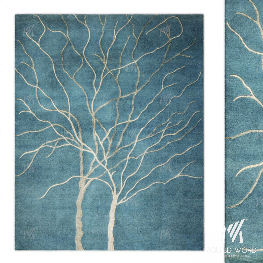 Double Arbre De Vie Rug